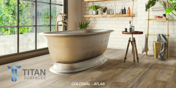 Titan Surfaces Luxury Vinyl Plank