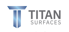 titan surfaces laminate logo