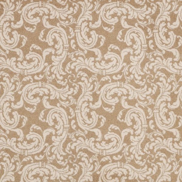 Joy Carpet Scrollwork ES Beige