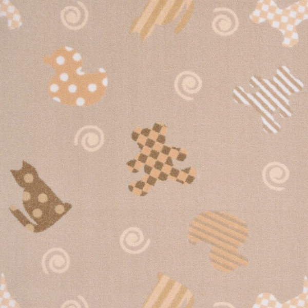 Joy Carpet Frisky Friends ES Beige