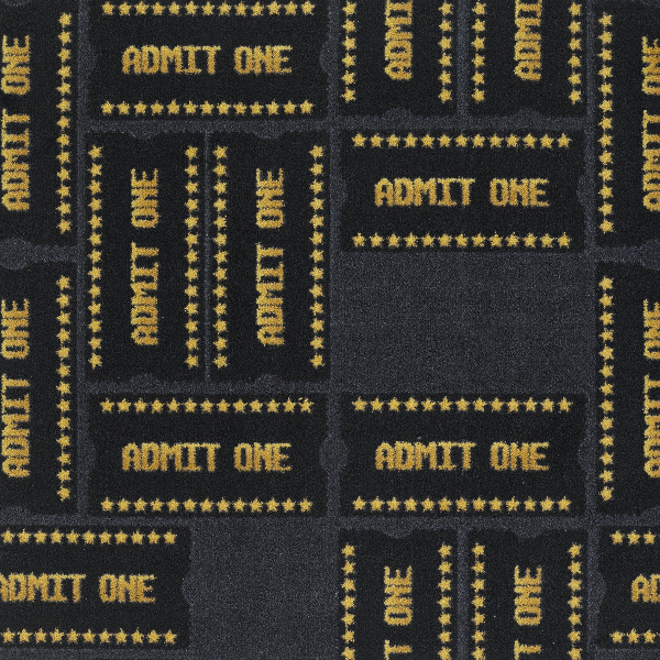 Joy Carpet Admit One RR Black