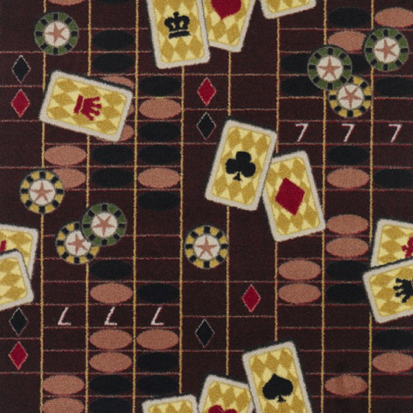 Joy Carpet Feeling Lucky ES Burgundy