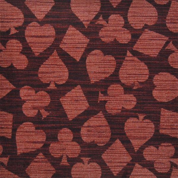 Joy Carpet Atlantic City RR Burgundy