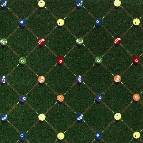 Joy Carpet Billiards ES Green