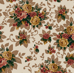 Milliken Carpets Floral Lace Opal II