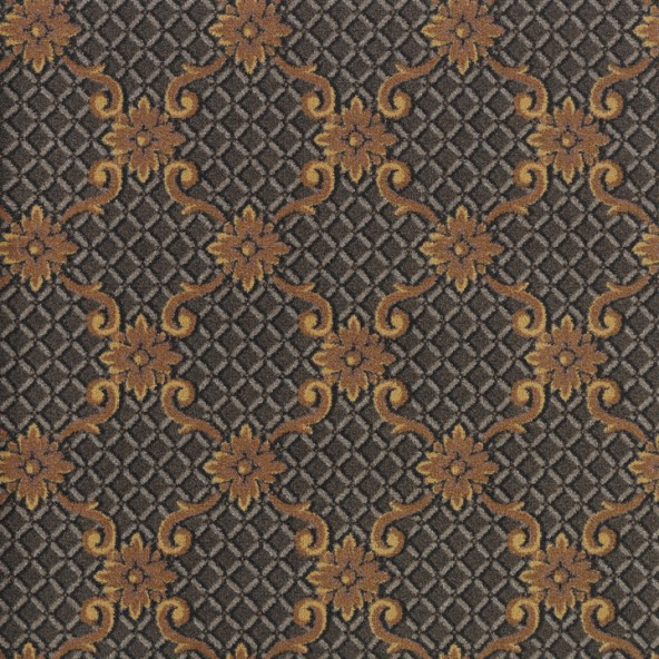 Joy Carpet Queen Anne RR Brown