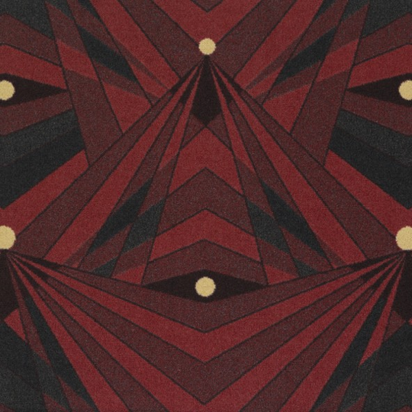 Joy Carpet Deco Strobe RR Burgundy