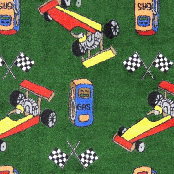 Joy Carpet Pit Stop ES Green