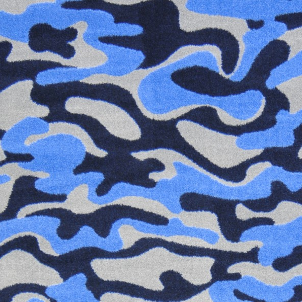 Joy Carpet Funky Camo RR Blue