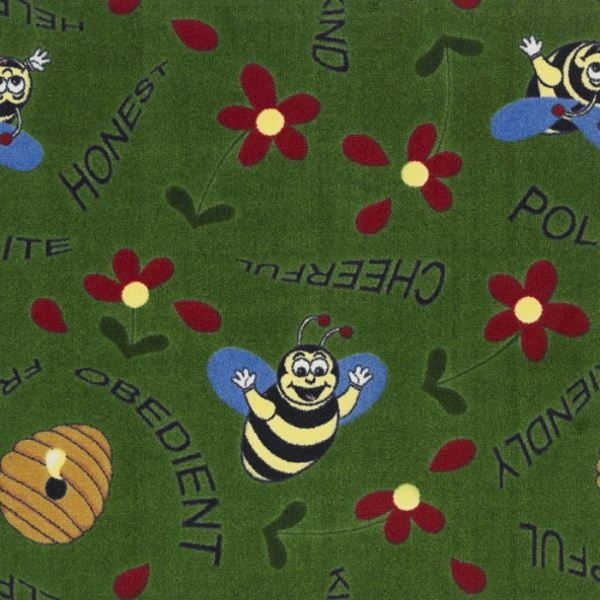 Joy Carpet Bee Attitudes RR Green