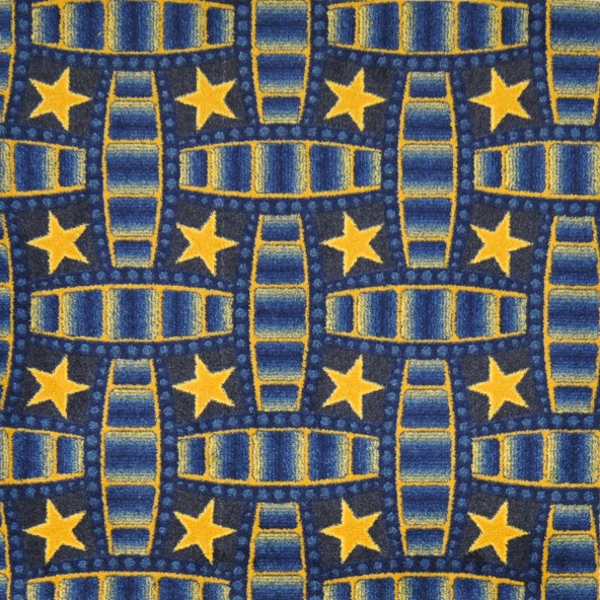 Joy Carpet Marquee Star RR Blue