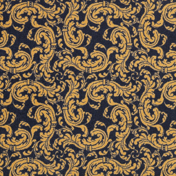 Joy Carpet Scrollwork ES Navy