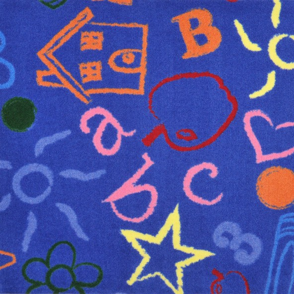 Joy Carpet Kid's Art RR Rainbow