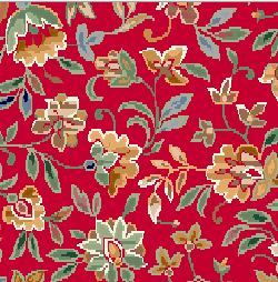 Milliken Carpets Flora Ruby
