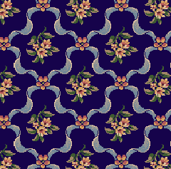 Milliken Carpets Florio Sapphire