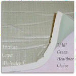 Carpet Padding Commercial-Residential Padding Healthier Choice Green 7/16" 10 LBS Pad Pad