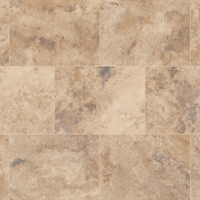 Karndean Vinyl Floor Travertine Caldera 18 x 24 KARNDEAN