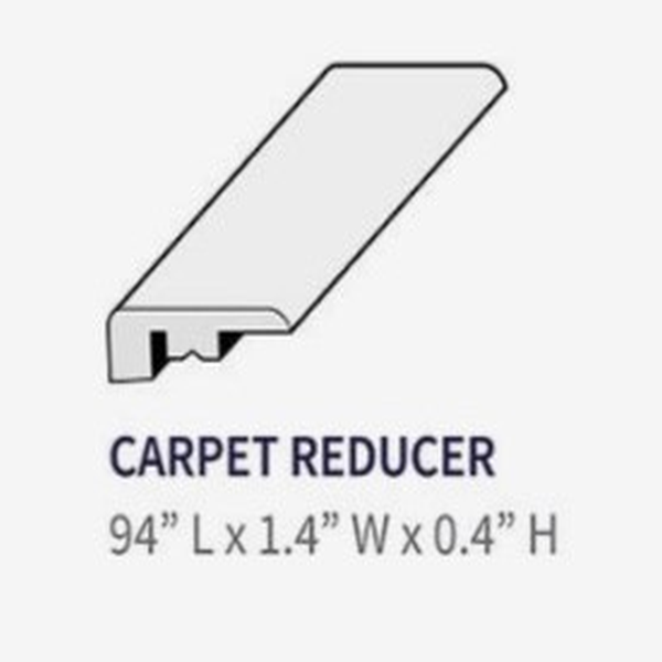 Eagle Creek Floors Luxury Vinyl Accessories Carpet Reducer (Gavin) EAGLE CREEK FLOORS