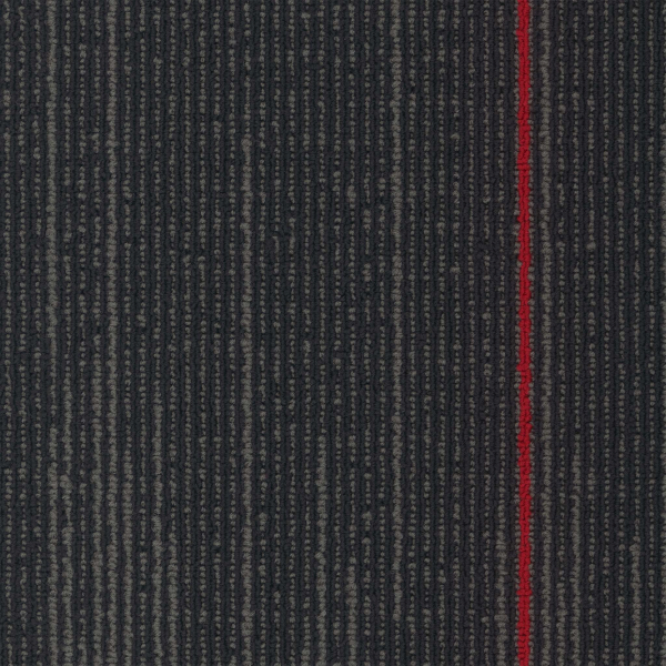 Pentz Carpet Tile by Engineered Floors Reverb Plank Chili Red ENGINEERED FLOORS