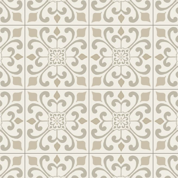 Armstrong Vinyl Floors Amador Medallion 12' Creme ARMSTRONG