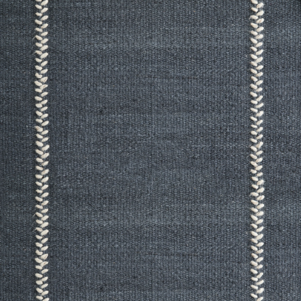 Crescent Carpet Stitchery Stripe Indigo STANTON