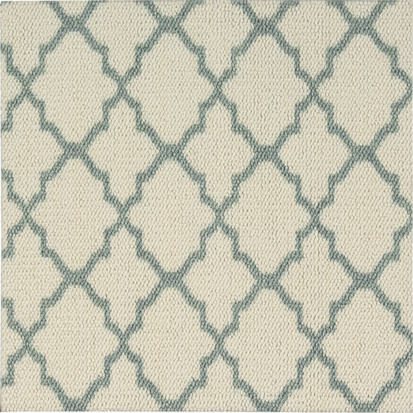 Nourtex Carpets By Nourison Lattice Ivory Denim NOURISON