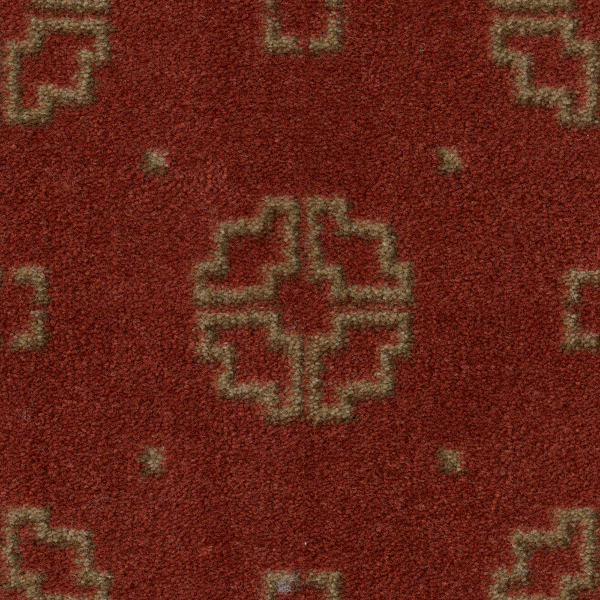 Milliken Carpets Asian Ornament Kimono Red