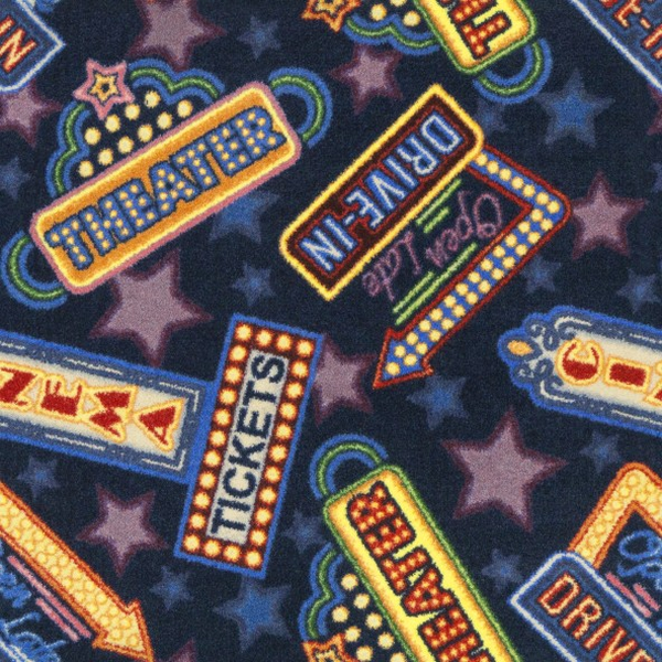 Joy Carpet Theater District RR Navy