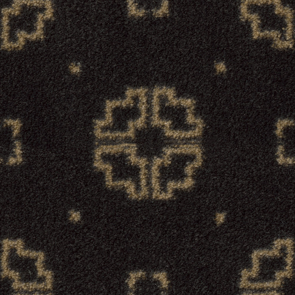 Milliken Carpets Asian Ornament Noble Black