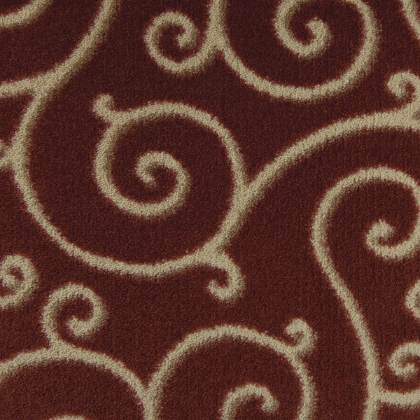 Milliken Carpets Traces Regatta Red