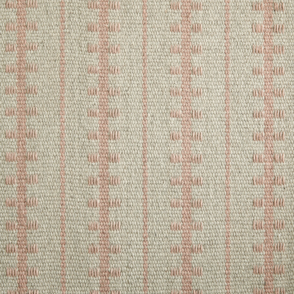 Crescent Carpet Ticking Stripe 2 Rosewater STANTON