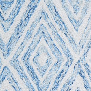 Couristan Carpets Fire Diamonds Blue Couristan