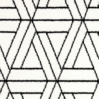 Couristan Carpets Black and White Pure Couristan