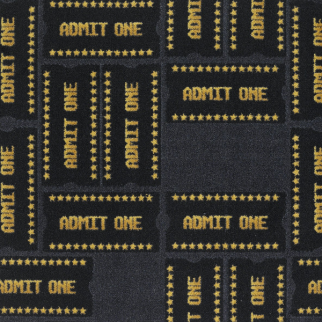 Joy Carpet Admit One RR Black