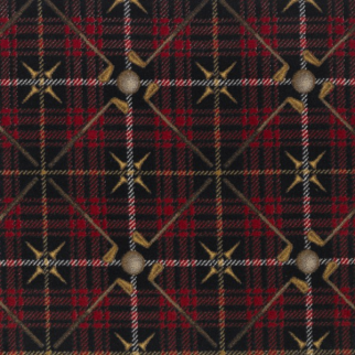 Joy Carpet Saint Andrews RR Lumberjack Red