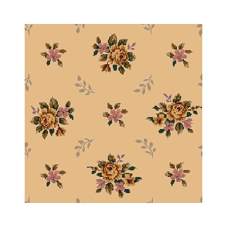 Milliken Carpets Floral Cottage Opal