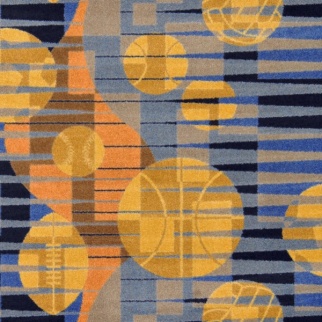 Joy Carpet Keeping Score RR Blue