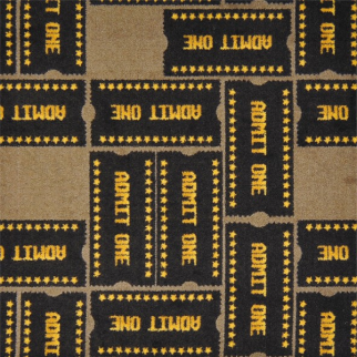 Joy Carpet Admit One RR Brown