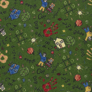 Joy Carpet Scribbles RR Green