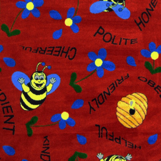 Joy Carpet Bee Attitudes ES Red