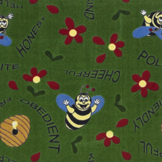 Joy Carpet Bee Attitudes RR Green