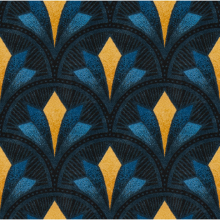 Joy Carpet Bryant Park ES Teal