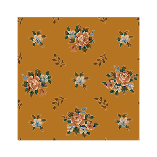 Milliken Carpets Floral Cottage Golden Topaz