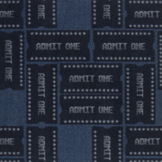 Joy Carpet Admit One RR Blue