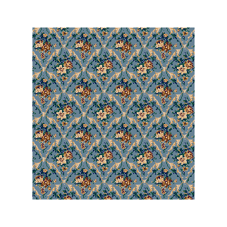 Milliken Carpets Bouquet Lace Lapis