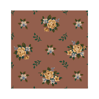 Milliken Carpets Floral Cottage Ametyst