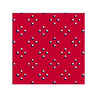 Milliken Carpets Quadradot Ruby