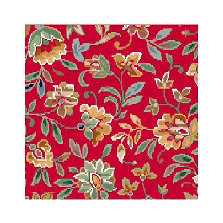 Milliken Carpets Flora Ruby