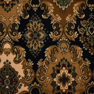 Kane Carpet Medallion Black Satin KANE