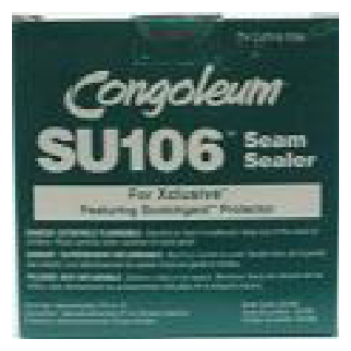 Congoleum Vinyl Accessories Seam Sealer Kit with Abrasive Pad and Dowel Congoleum